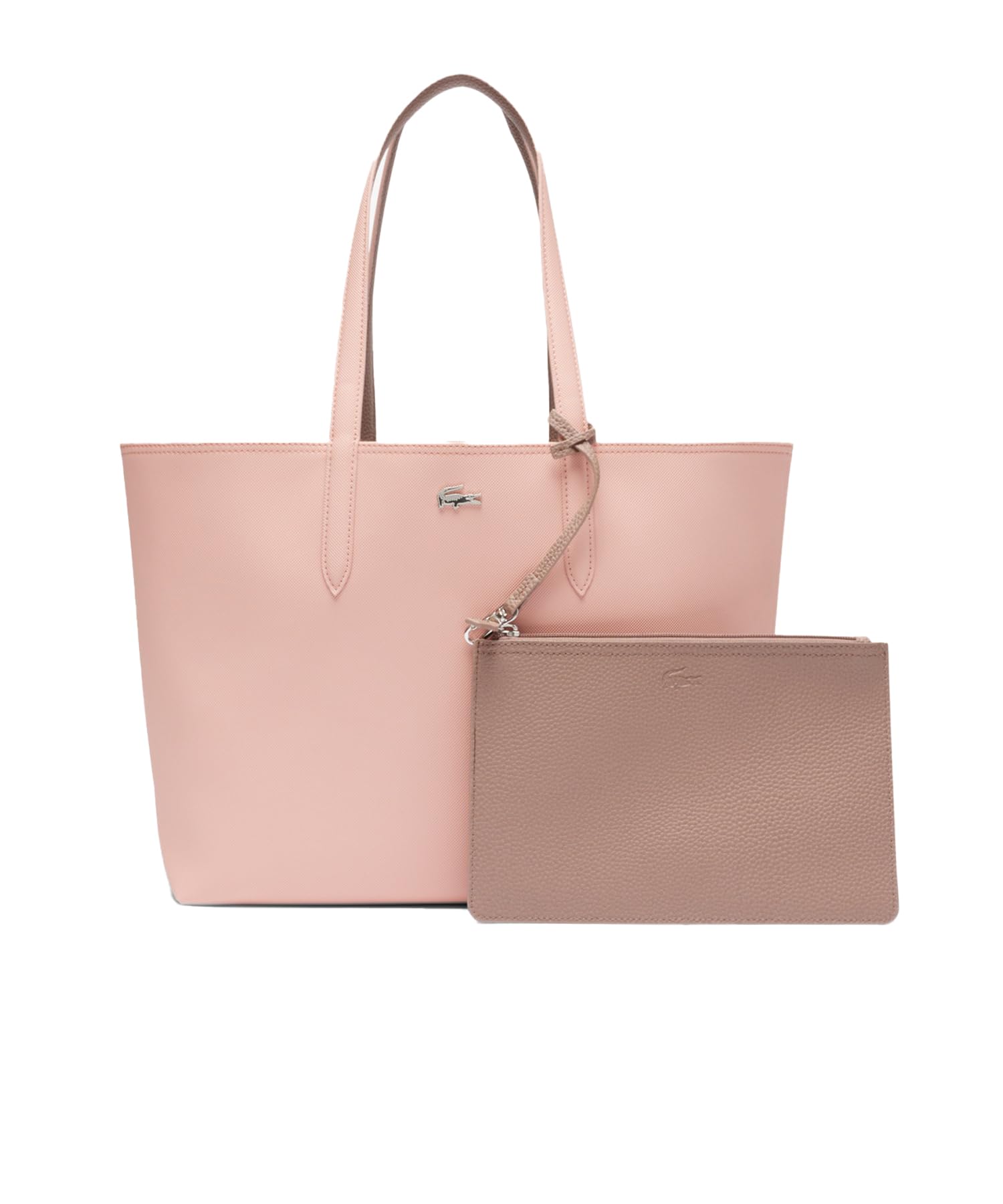 Lacoste Sac à provisions pour femme, bois de cerf rose clair