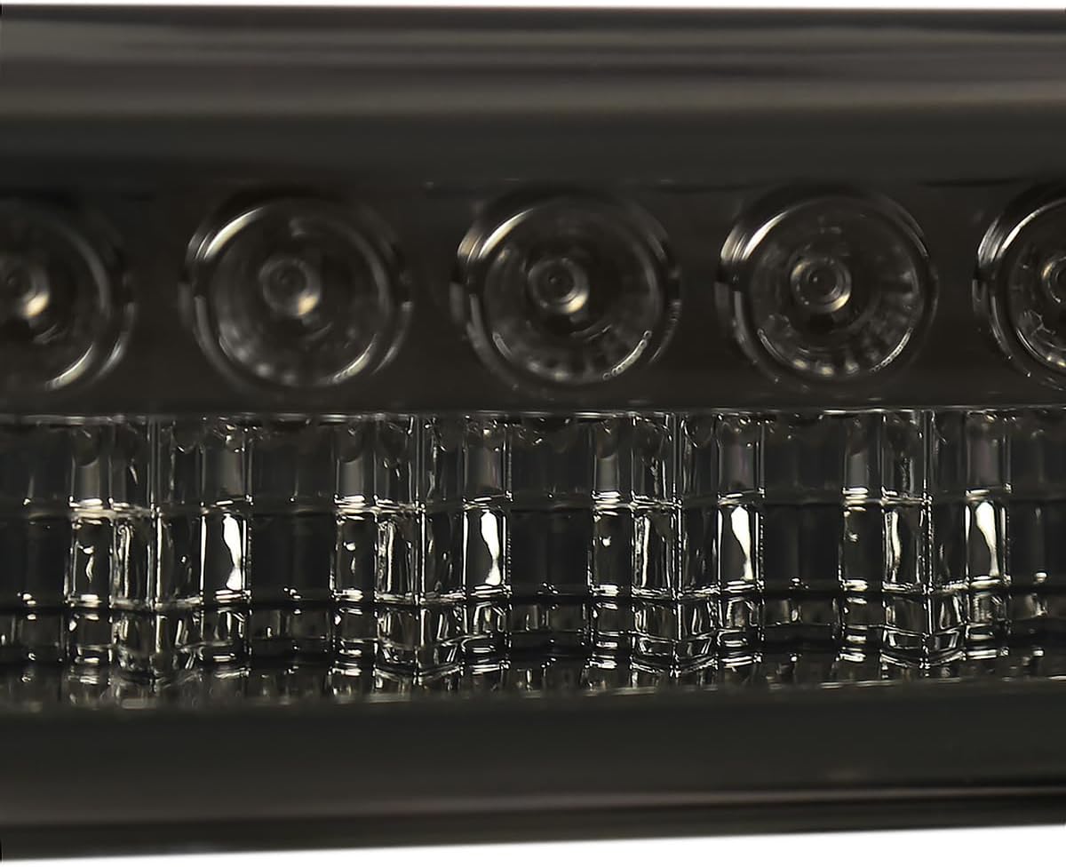 SPEC-D TUNING Smoke Lens Bumper Lights Compatible with 1998-2004 Chevy S10 Blazer GMC Sonoma L+R Pair Assembly