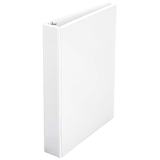 MockWares Basics White Round Ring Binders