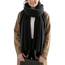 Womens Winter Scarf Long Soft Chunky Scarves Warm Blanket Oversized Shawl Wraps