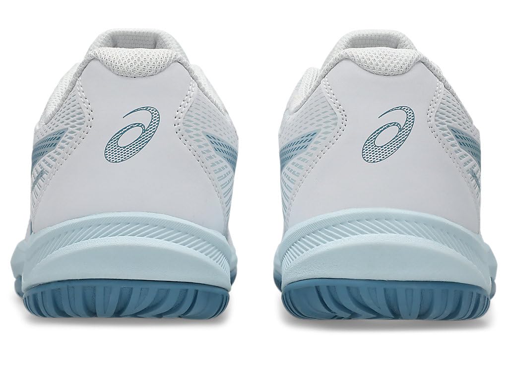 ASICS Herren Upcourt 6 Sneaker, White Saba Blue, 40 EU