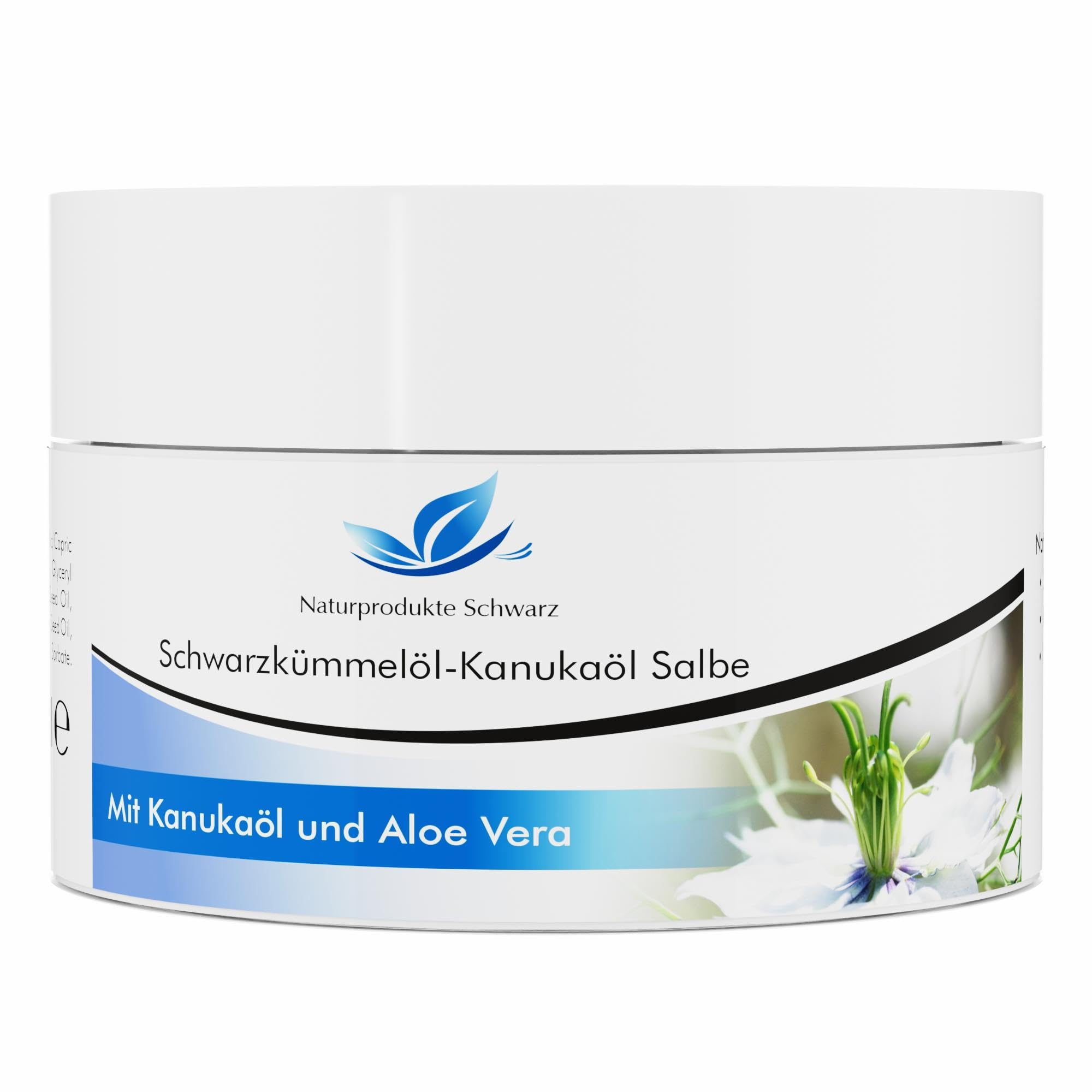 Naturprodukte Schwarz  Schwarzkmmell Kanuka Salbe mit Aloe Vera  Creme  bei Neurodermitis, gegen trockene Haut und Juckreiz, Intensivpflege ohne  Alkohol, 100ml : Amazon.de: Kosmetik