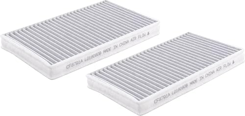 Miniatura 2 de Fram Fresh Breeze - Filtro de aire de cabina con bicarbonato de sodio Arm & Hammer, CF8791A para vehículos de camión GM, color blanco, 1 unidad