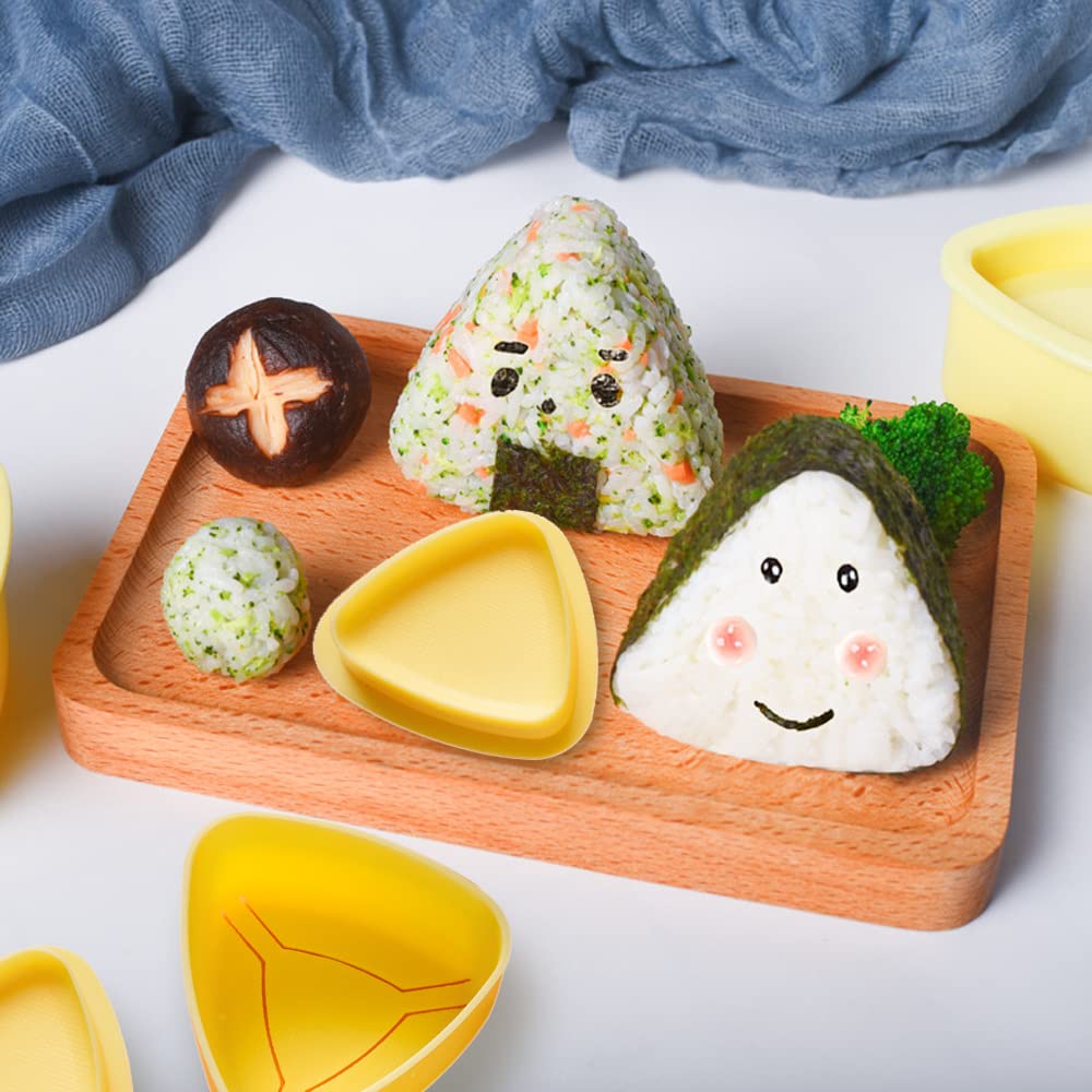 onigiri/3 FREE WOLF Japon onigiri için pirinç üçgen şekiller 【3 parça