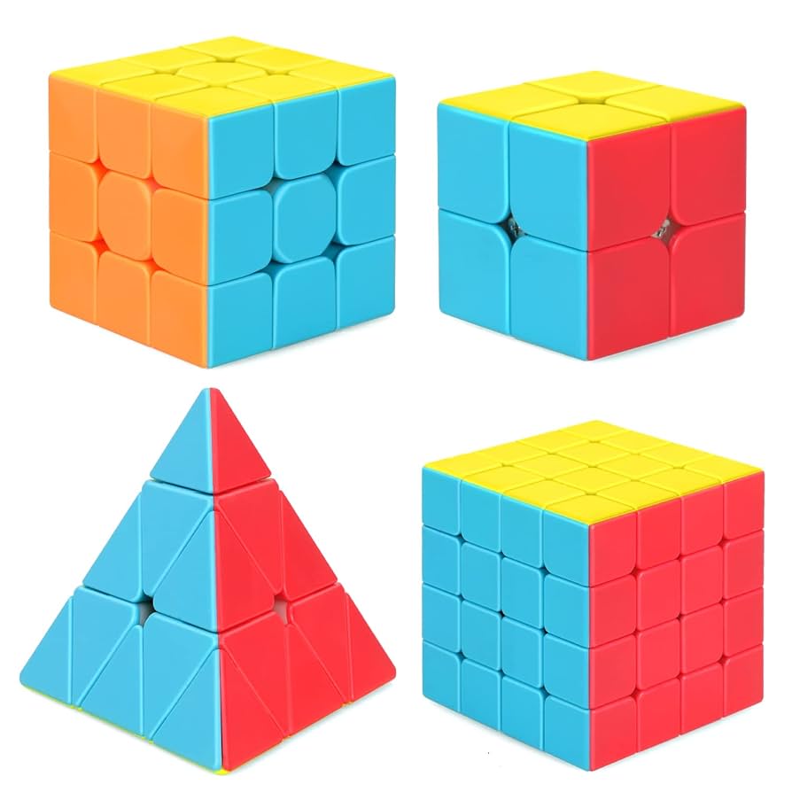 Kellner familie übermut 知育玩具 Amazon.com: Rubik's Cube Family Pack, Original 3x3, 2x2 and