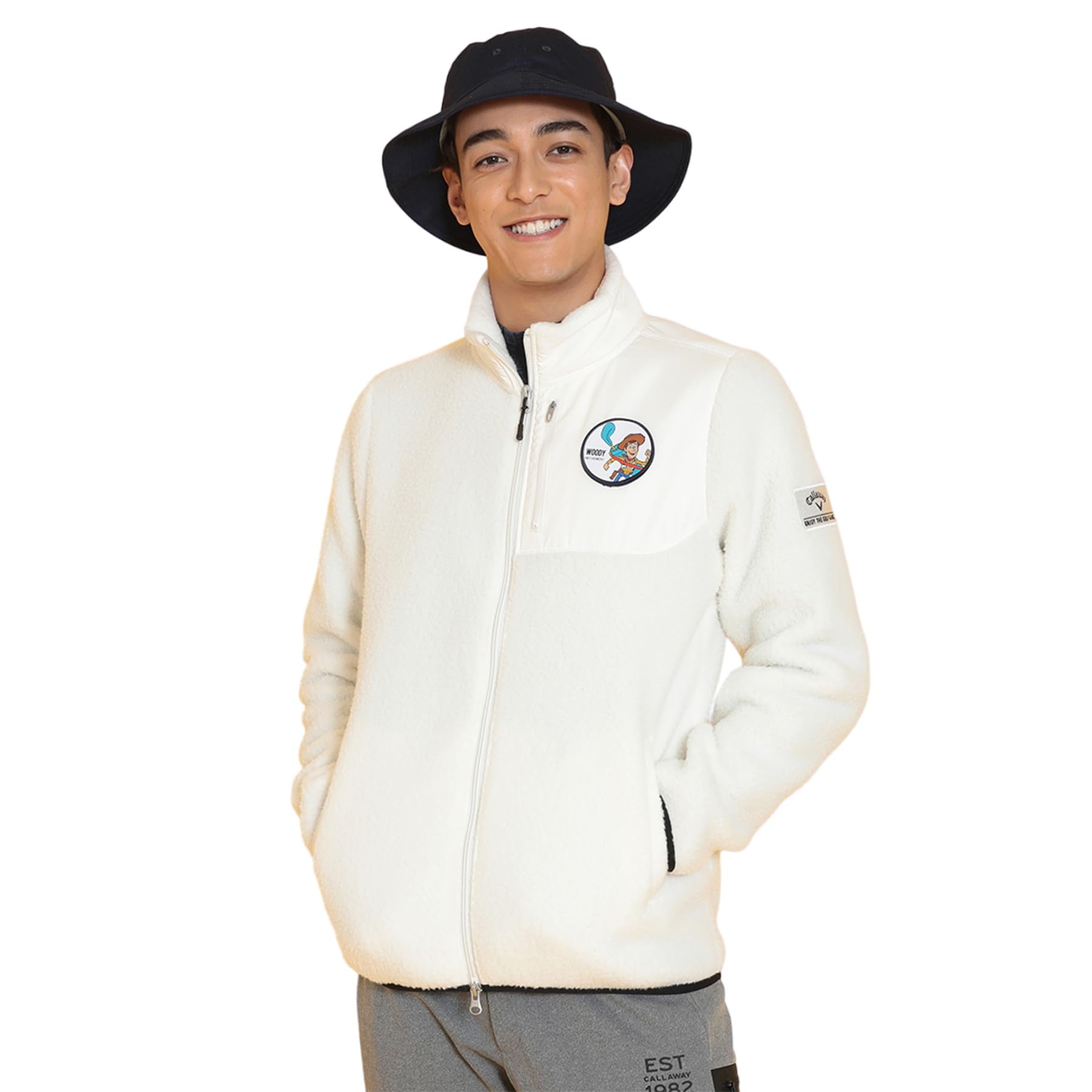 Amazon | [キャロウェイ] メンズ ボアフルジップブルゾン [TOY STORY