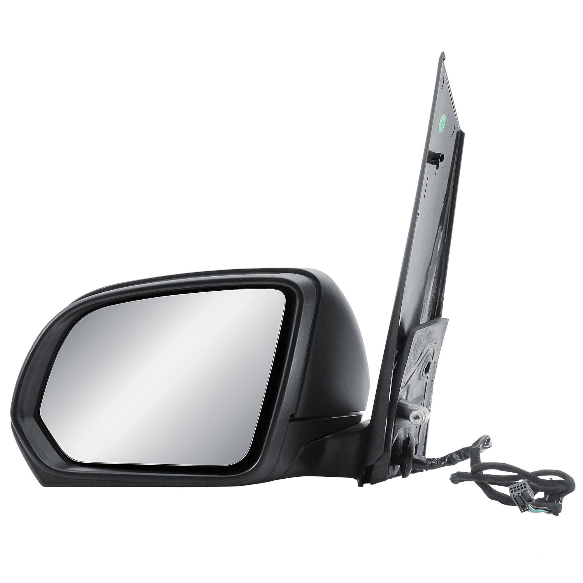 Retrovisor exterior izquierdo lado conductor, eléctrico y calefactable, sin intermitente, plegable manualmente, parte trasera estructurada con cubierta Apto para Mercedes Vito W447 2014–2025