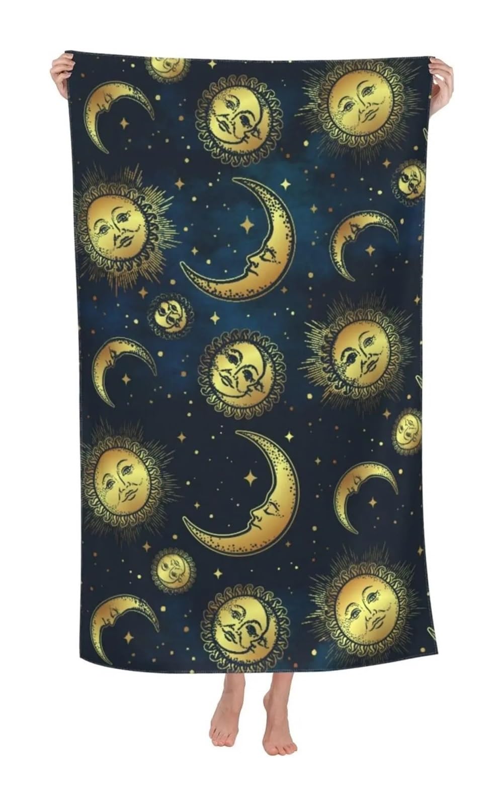 ZYAYNG Pattern Fun Beach Towel Quick Dry Microfiber Bath Towels For Bathroom Soft Sand Free Summer For Bathroom(Color2,150X240CM-59X94in)