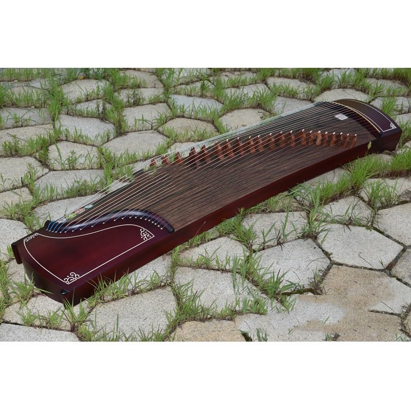 JITEM Guzheng, Traditional Chinese 21-String Instrument, Handmade Solid Wood Performance-Grade Guzheng, Suitable for Beginners and Professionals(Color:8), Size