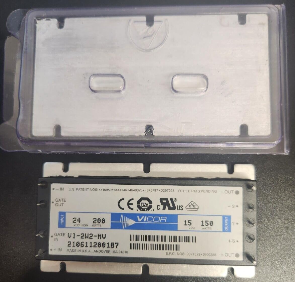 (1 PC) VI-2W2-MV VICOR Compatible with DC Compatible with DC Converter 15V 150W