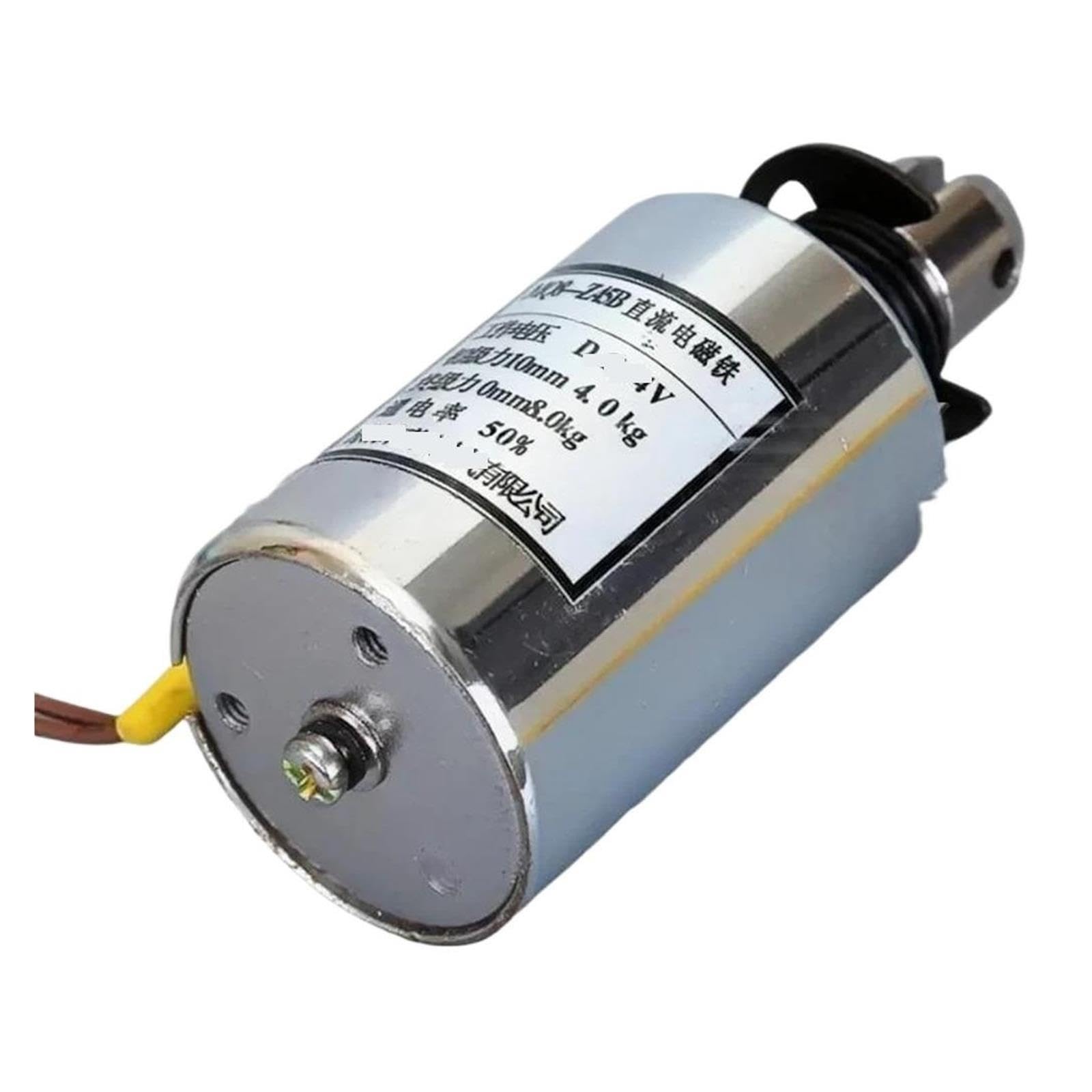 MQ8-Z45B DC 12V/24V, Type électro-aimant à traction, course de 10mm, 4-8Kg(12VDC)