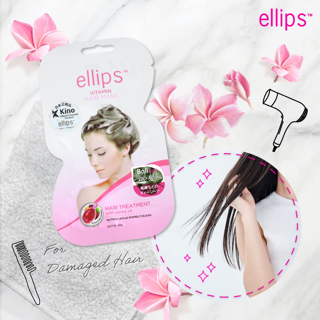 Amazon | 【日本正規品】ellips（エリップス） ヘアーマスク (グリーン