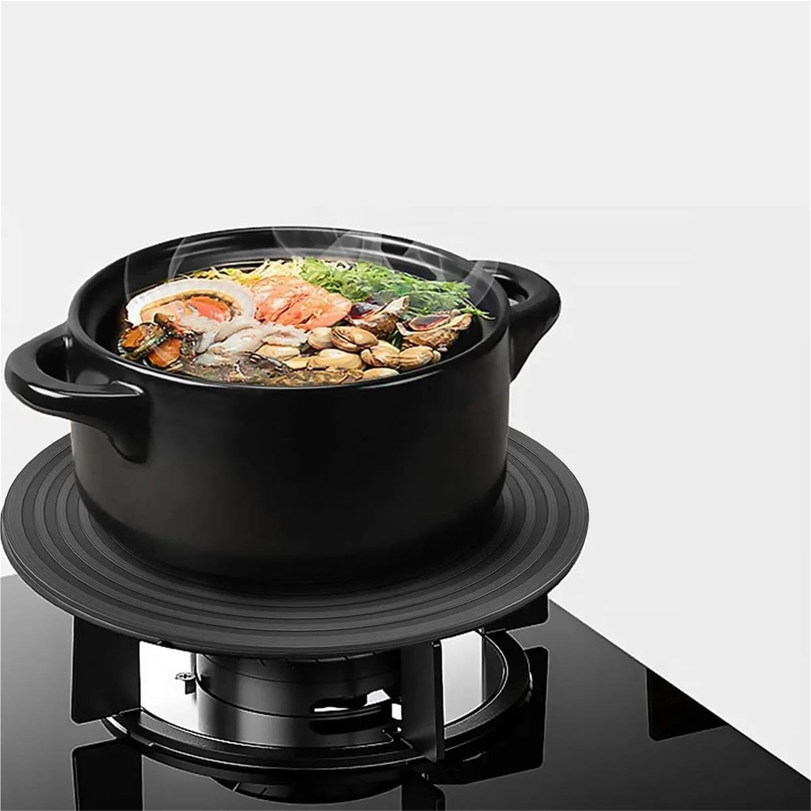 Piastra diffusore Piastra di conduzione del calore distributore assorbente diffusore della cucina da 24/28 cm(24cm)