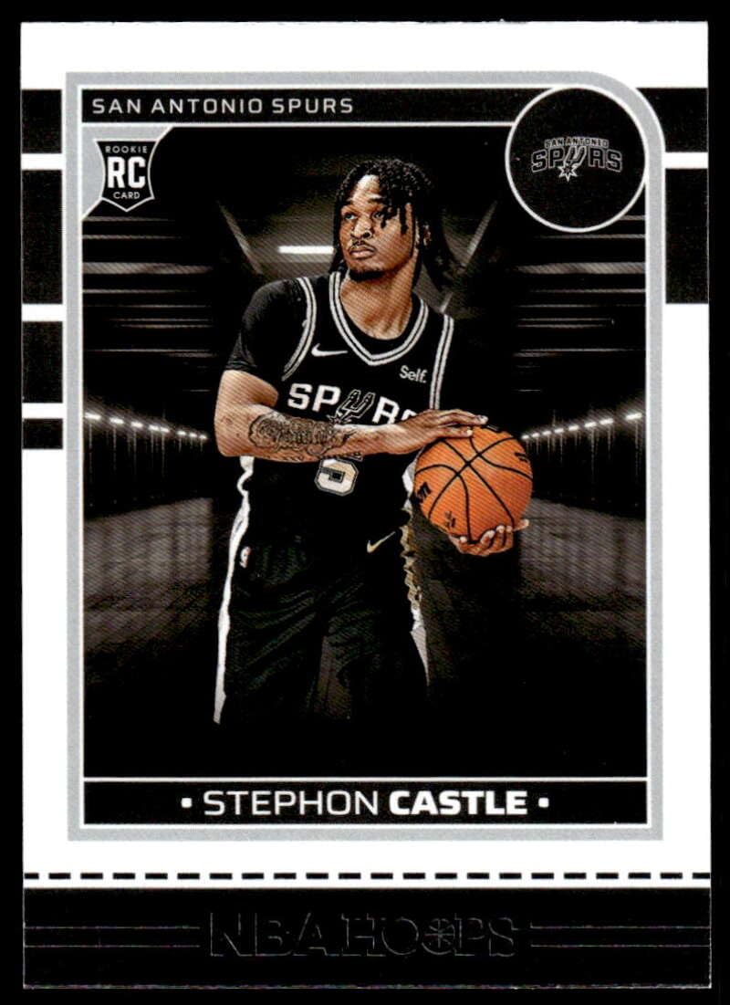 Amazon.com: 2024-25 Hoops #234 Stephon Castle RC Rookie San