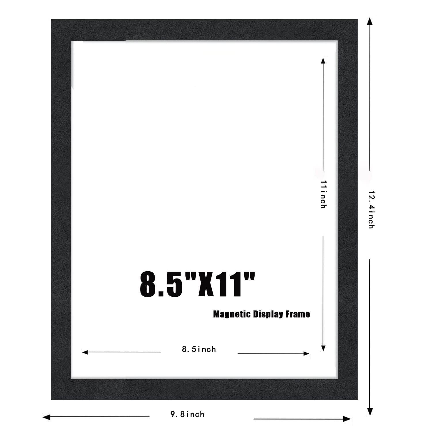 10 Cornici Magnetiche A4 32,5x24cm - Display Impermeabile Autoadesivo - Foto 7