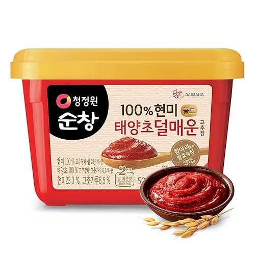 Chung Jung One Sunchang Gochujang - Especias suaves de 1764oz Chung Jung One Sunchang Gochujang - Especias suaves de 1764oz