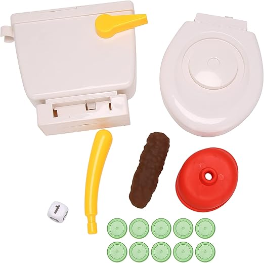 SFMN Pooping Spoof Poop Shoots Toys Funny Poop Plunger Toy Children Game Flushing Toys Amazon
