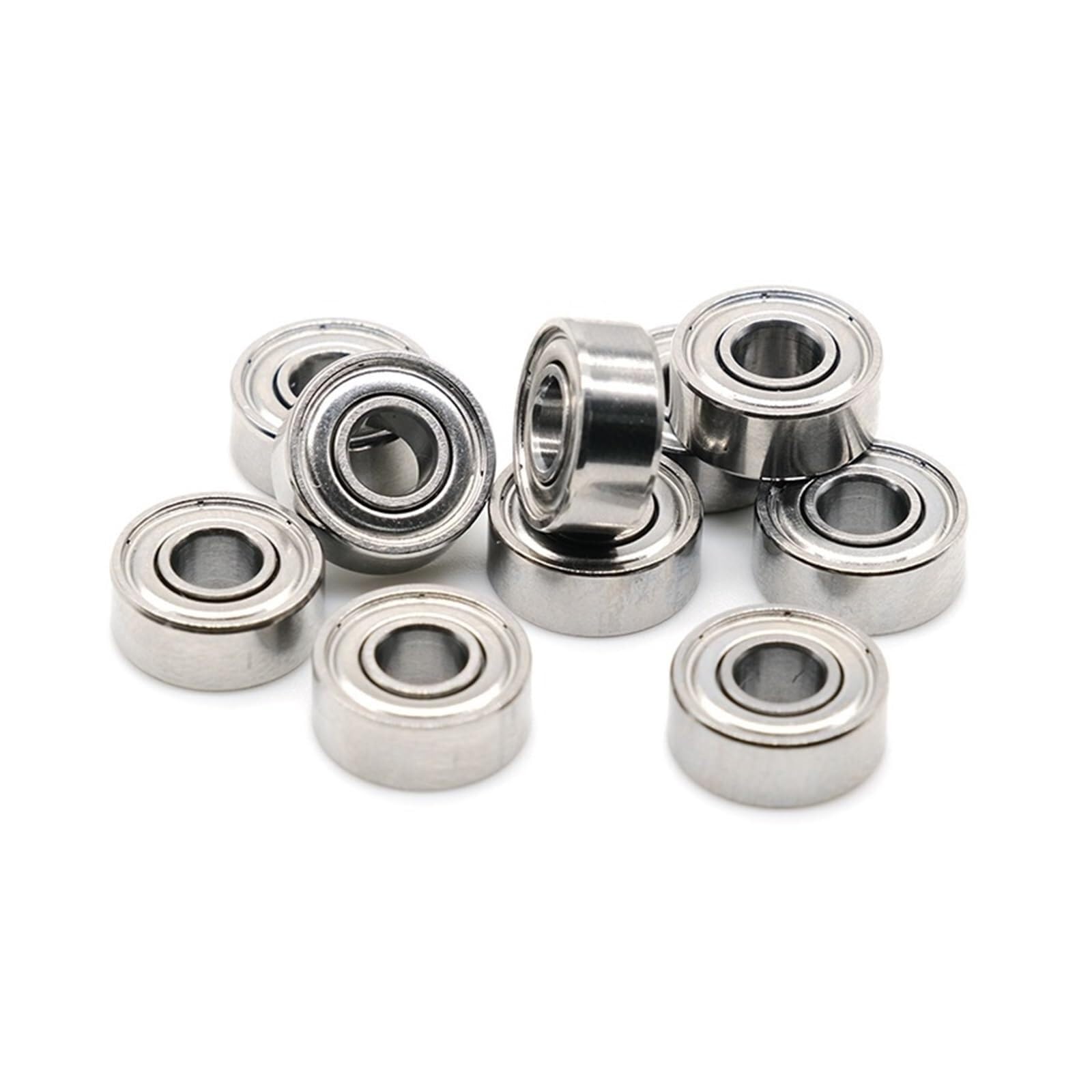 Gqnblvhzupdm One Color Industrial Shaft Bearings, Mr104zz Bearing Abec-9 (10Pcs) 4 * 10 Mm Miniature Mr104z Ball Bearings Mr104 Zz Wml4010zz L-1040X2zz Lucky