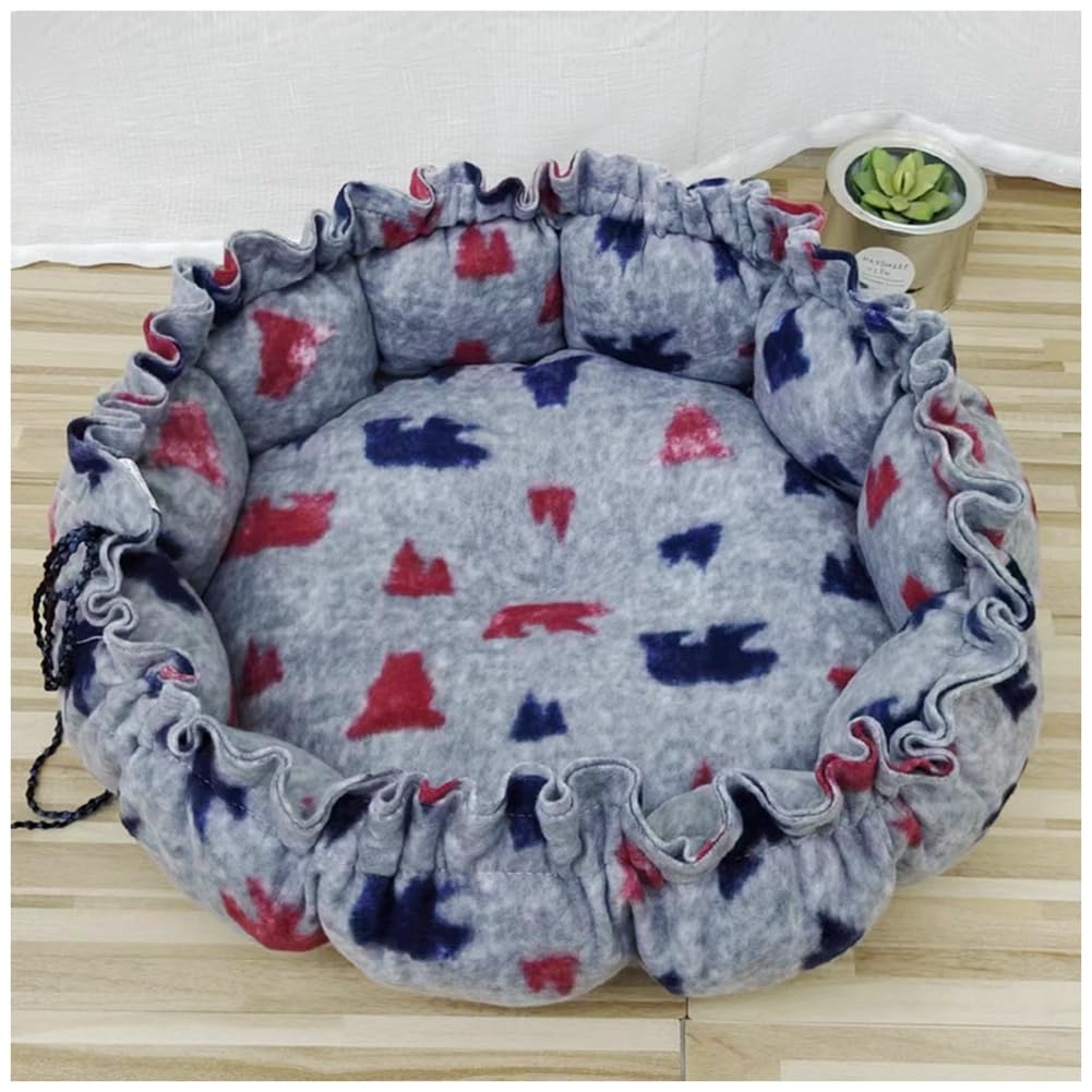 YOUCAI Dog Bed Washable, Soft Cosy Dog Sofa Bed Puppy Bed Cat Sofa Bed for Small Medium Large Pets, Soft Cushion Round Nesting Cave Bed,15,60cm