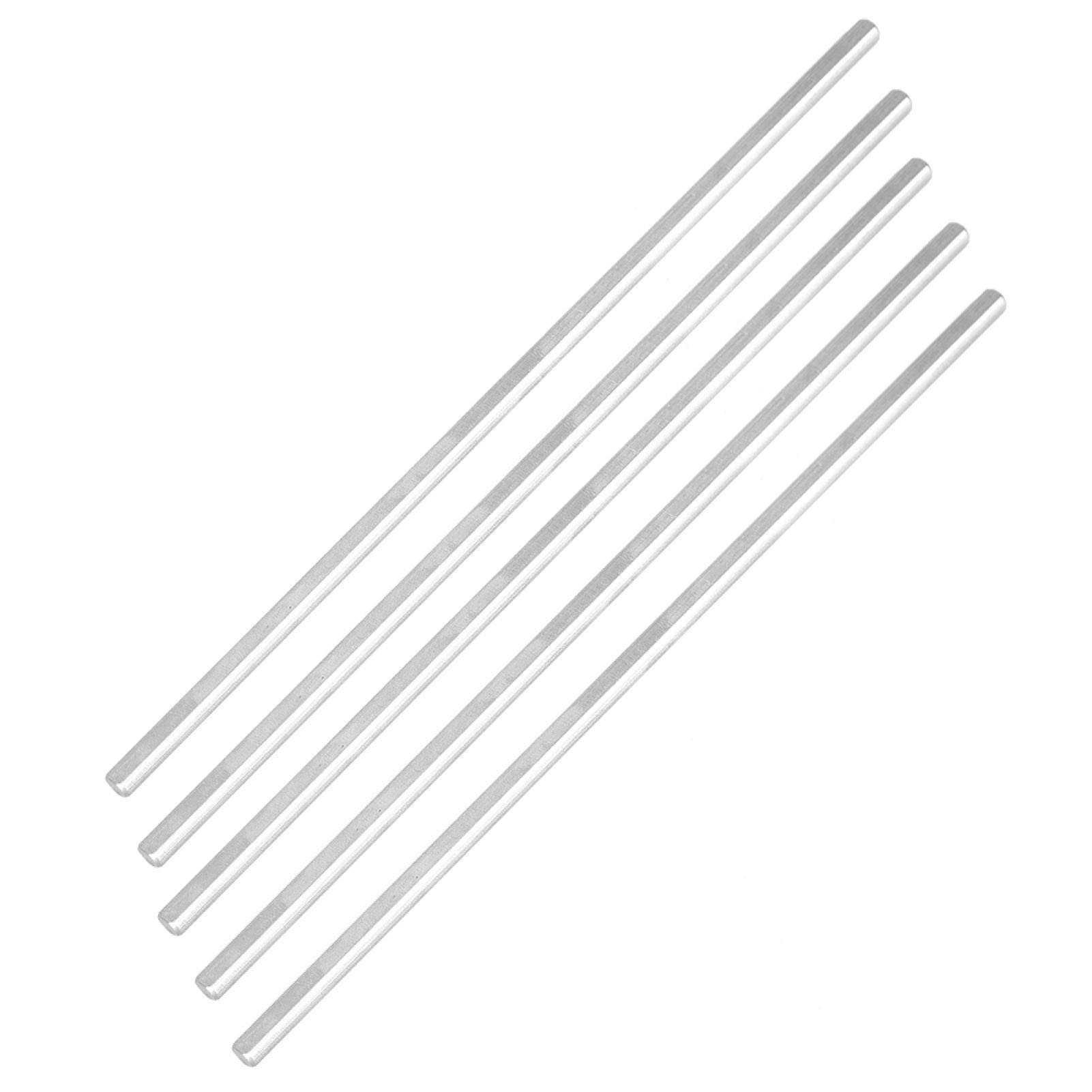 5St 6mm Durchmesser Stahlwelle 22CM D-Welle Motor 23 cm D-Achse Linearführungswelle for FTC /gobilda/TETRIX/FRC/FIRST/WRO