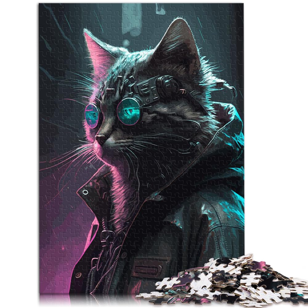 Puzzles for adults Teens colorful animals 1000 Piece Jigsaw Puzzles for Adults Suitable for adults and children over 12 years old Cardboard puzzles Educational Games Size: 26x38cm