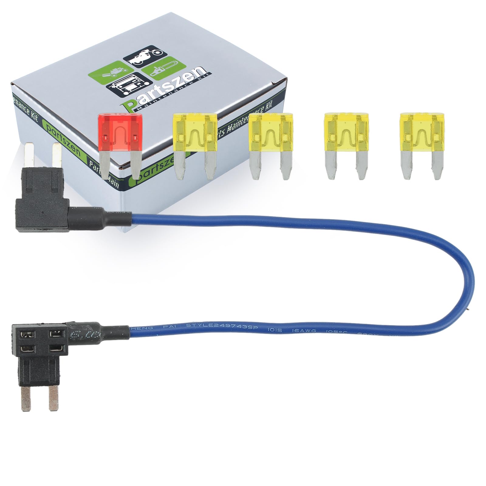 partszen TIPM Fuel Pump Relay Bypass Cable Kit for Dodge