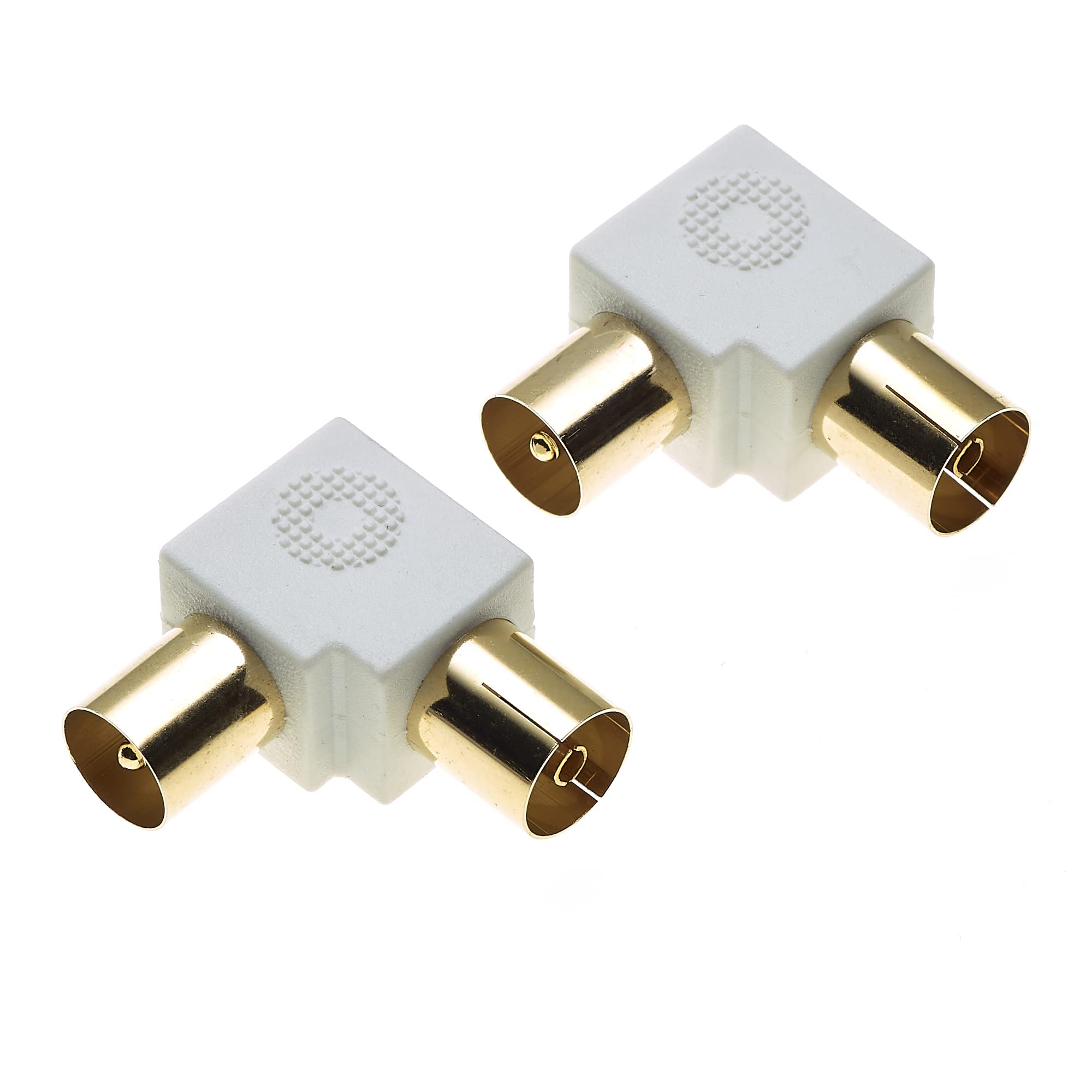 Adattatore Jack RCA Maschio-femmina A 90 Gradi, Angolo Retto, A Forma Di L, Colore Nero - Foto 2