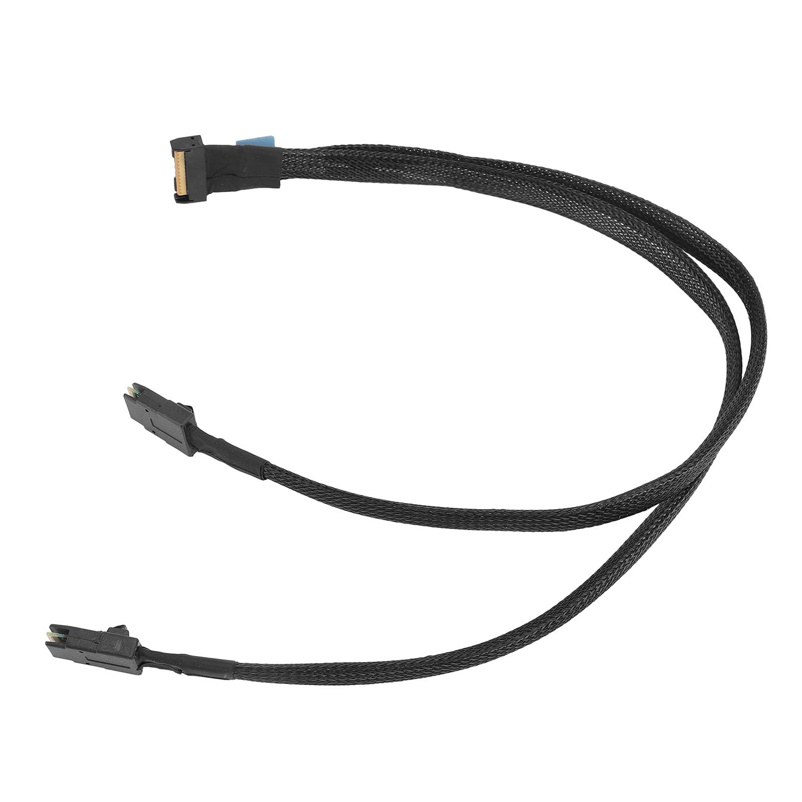 Cavo MCIO 8i a SFF 8087, Cavo Adattatore di Trasmissione Ad Alta velocità, PCIe 5.0, per Data Center Server 50 Cm, per SAS, Ethernet, PCI e