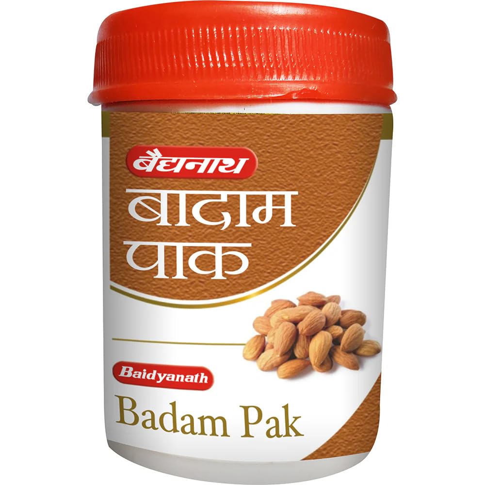 Baidyanath Ayurved Badam Pak -100gm | Helps to maintain Vitality & Stamina | (Pack of 1) (B0D7HF6V12) Amazon Price History, Amazon Price Tracker