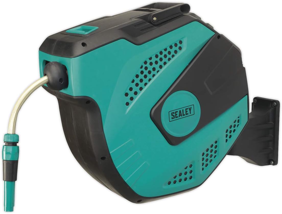 Sealey RWH20 Auto Rewind Control Garden Hose Reel 20m