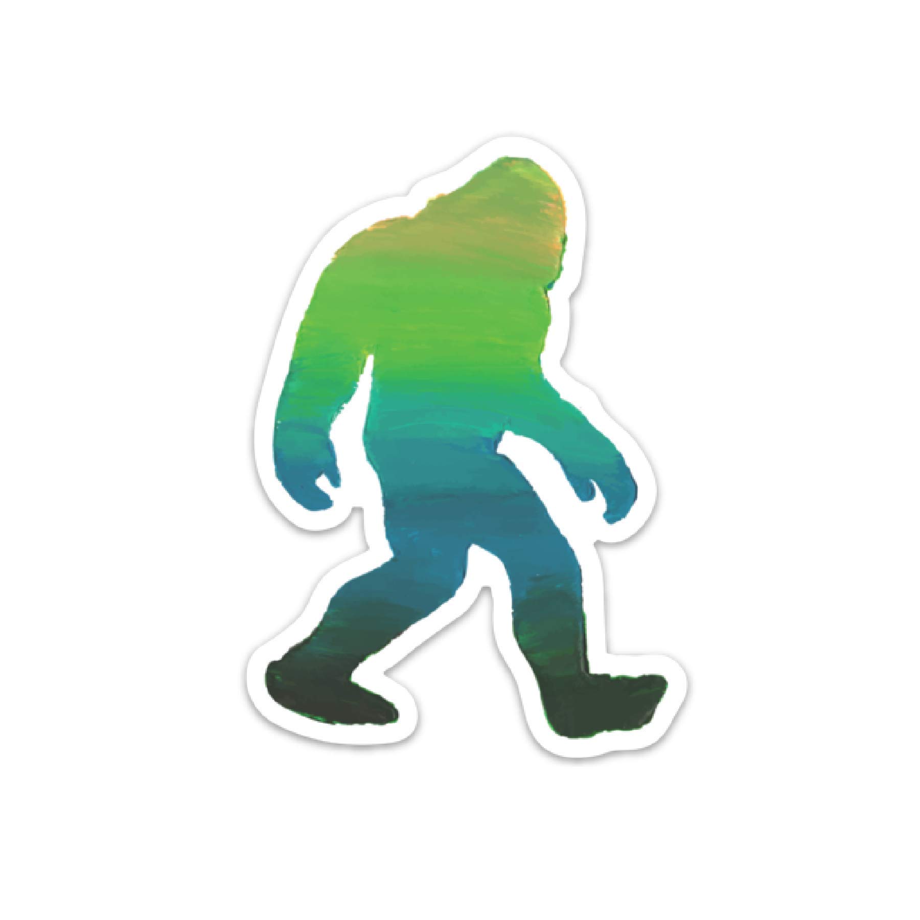 Bigfoot Decal, Bigfoot Sticker, Bigfoot Car Decal, Sasquatch Decal, Sasquatch Sticker, Sasquatch Laptop Sticker, Yeti Sticker, Yeti Decal, Water Bottle Sticker, Cooler Sticker