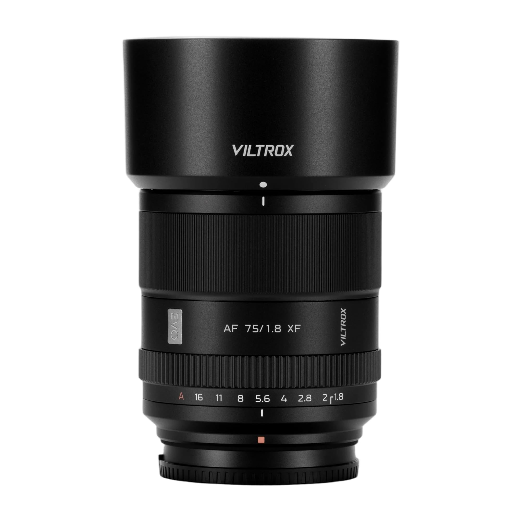 VILTROX 75mm F1.8 XF EVO Objektiv, AF 75mm f1.8 für Fuji X Mount