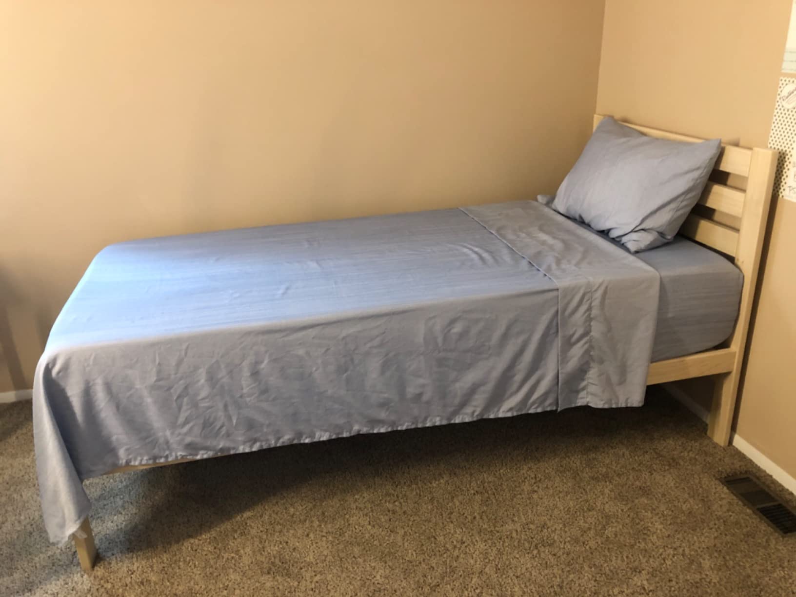 48/mo Finance KD Frames Lexington Platform Bed, Full, Unfinished