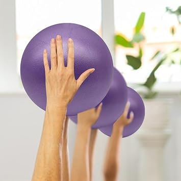 Fitness Ball Fitness Gym Yoga Equipment Rehabilitation Training Leg Thigh | Small Inflatable Gym Ball Leg, Thigh, Arm, Belly, Abdomen, for Home Fitness Training Spa Home Relaxation