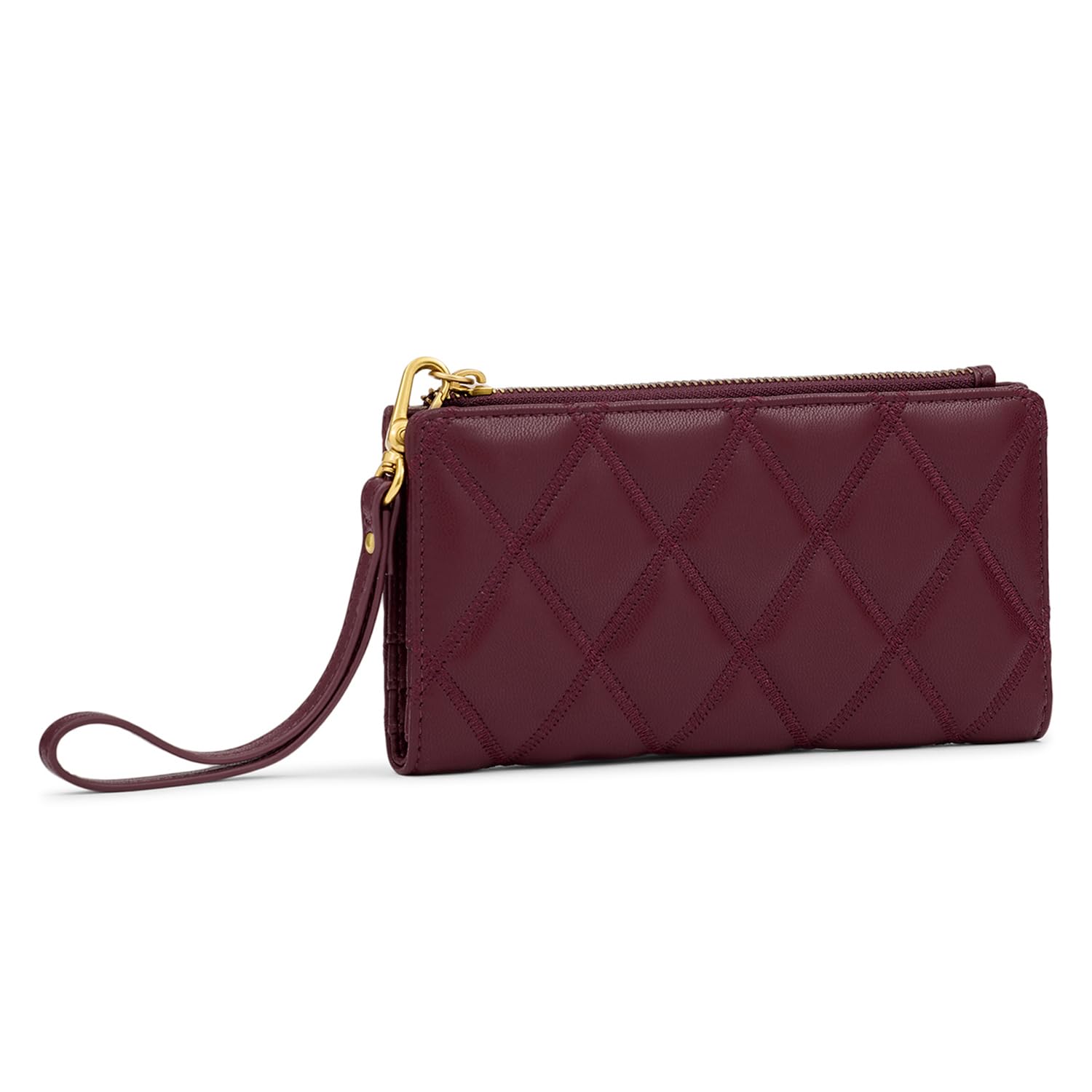 miraggio Amaya Bi-Fold Wallet For Women - Wine-picture-12
