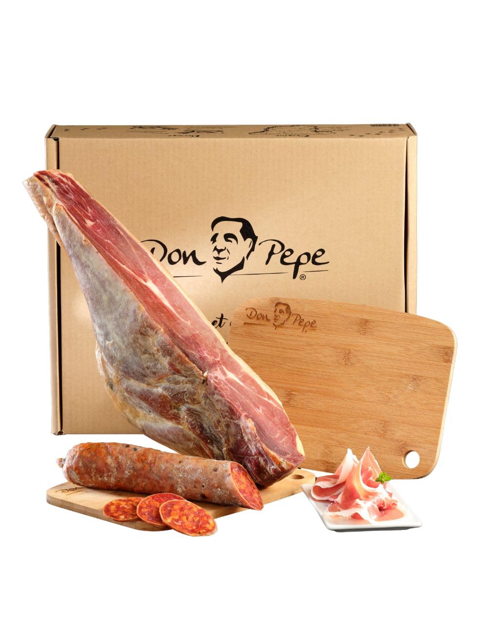 coffret cadeau serrano bodega assortiment charcuterie espagnole