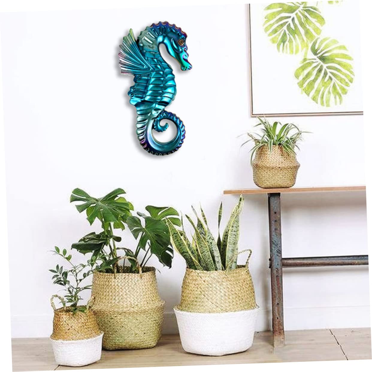 Lot De 5 Moules en Silicone Souple pour Décoration Murale Dhippocampe
