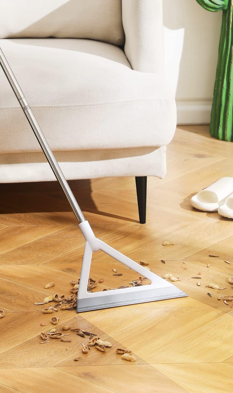 IBNI - Multifunction Magic Broom, 2-in-1 Universal Wiping Sweeper Durable Eco-Friendly TPR Broom with Scraper, (Bathroom Wiper Wet and Dry Broom is Used for Tiles, Glass, Wiper, Hardwood Floor) (B0DDHTLGGN) Amazon Price History, Amazon Price Tracker