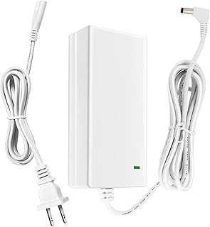 White Power Cord Compatible with Cricut Explore 3 Cutting Machine,24V DC Power Replacement Cord Connector for Cricut Explore 3 Cutting Power Supply Cord