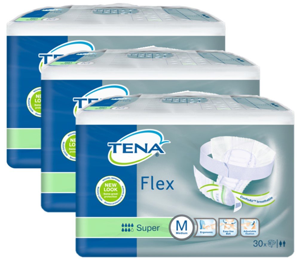 TENA Flex Super Medium - PZN 00183288 - (90 Stück).