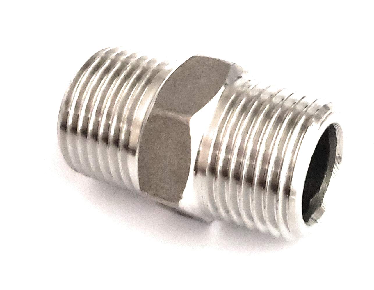 Pipe Nipple Stainless Steel 1/2 Inch 42 Mm - Foto 2