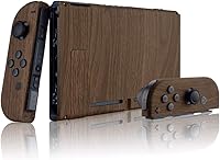 Vista 3 de eXtremeRate - Placa trasera para Nintendo Switch Console, NS Joycon con carcasa de mando de mano con botones de juego completo, carcasa de repuesto