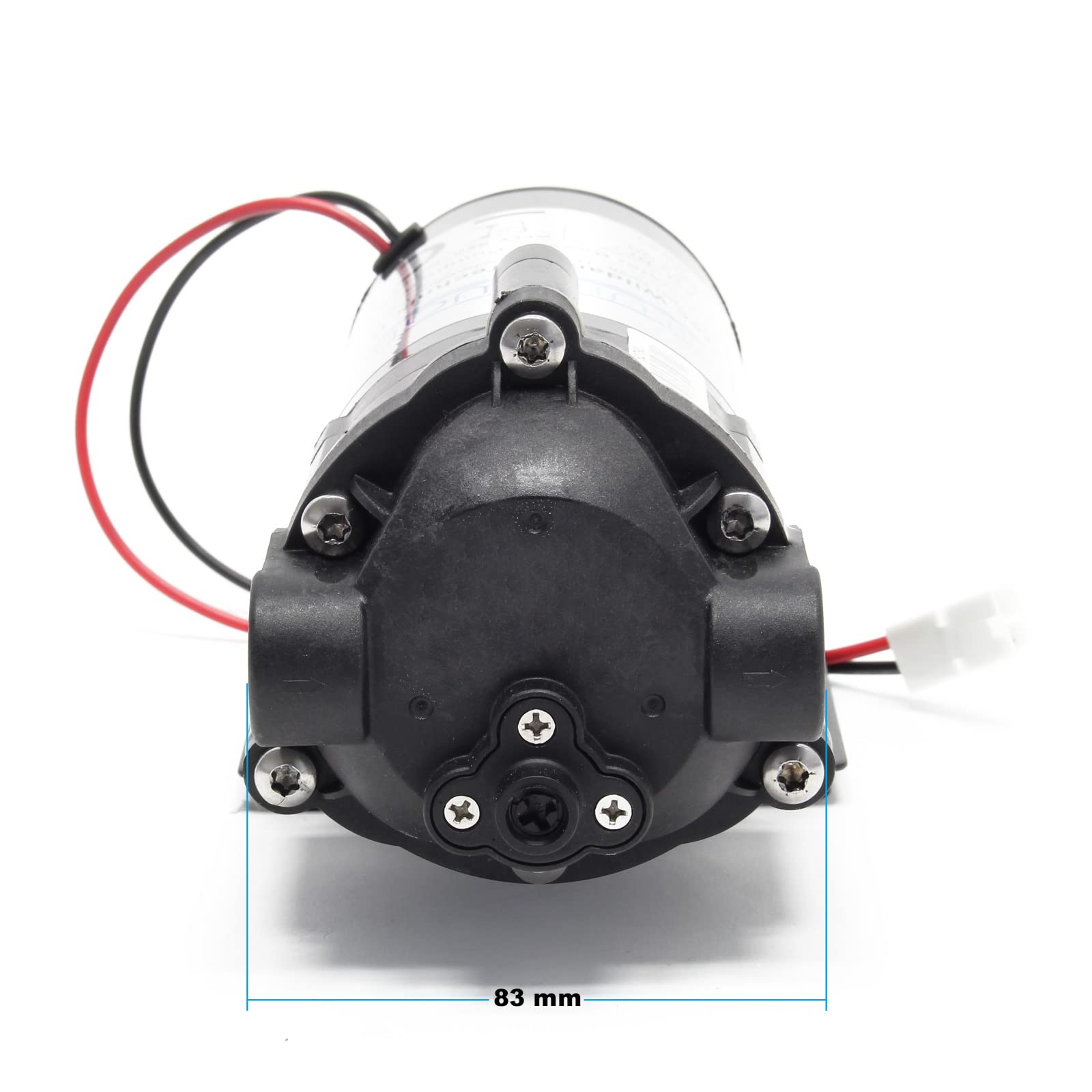 Naturewater Druckerhöhungspumpe 300 GPD (1135 l), Booster Pumpe 68 W für Umkehrosmoseanlage, Wasser Eingangsdruck 2 bar auf Ausgangsdruck 5 bar