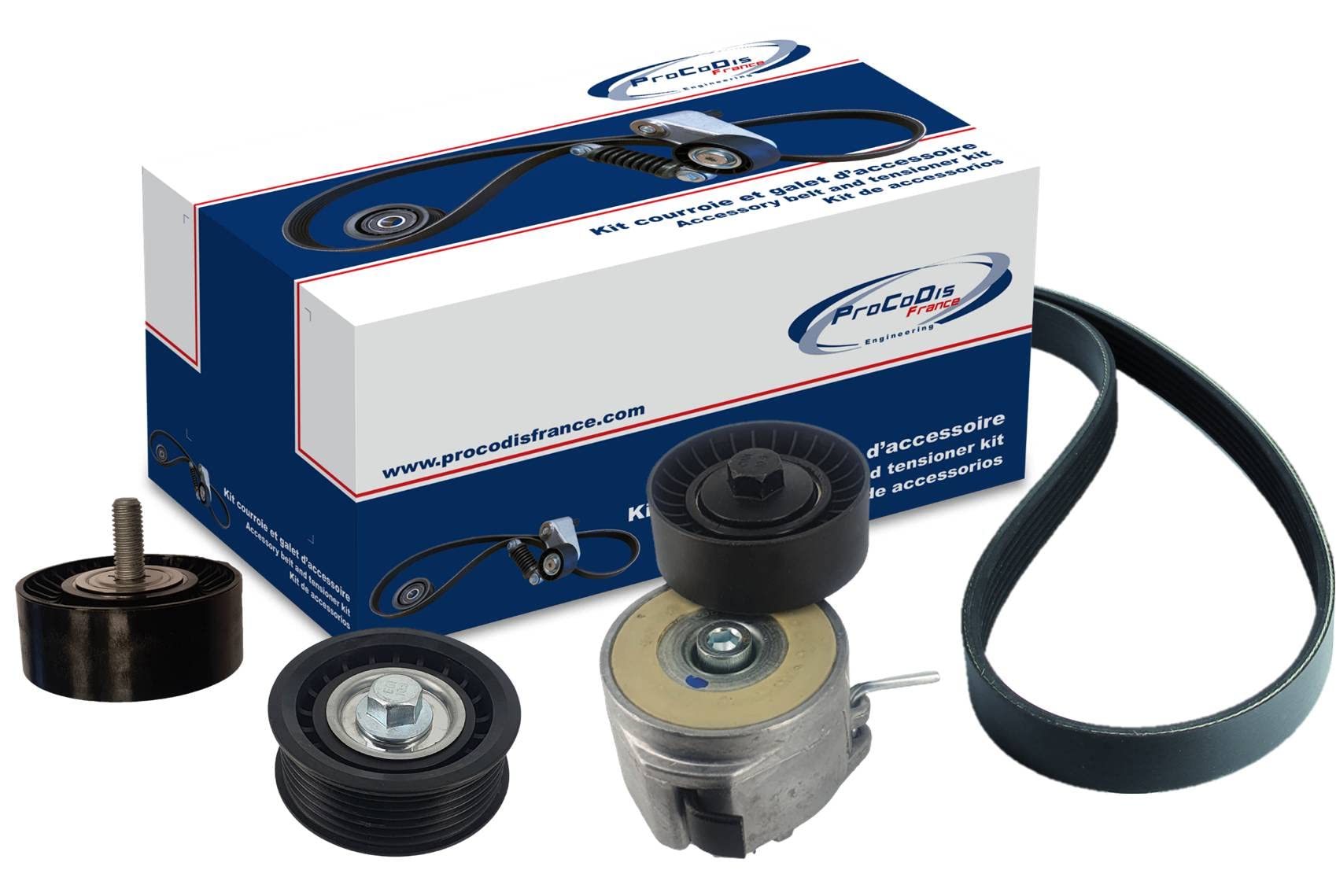 PROCODIS France KGA6001 Kit courroie et galet d'accessoire