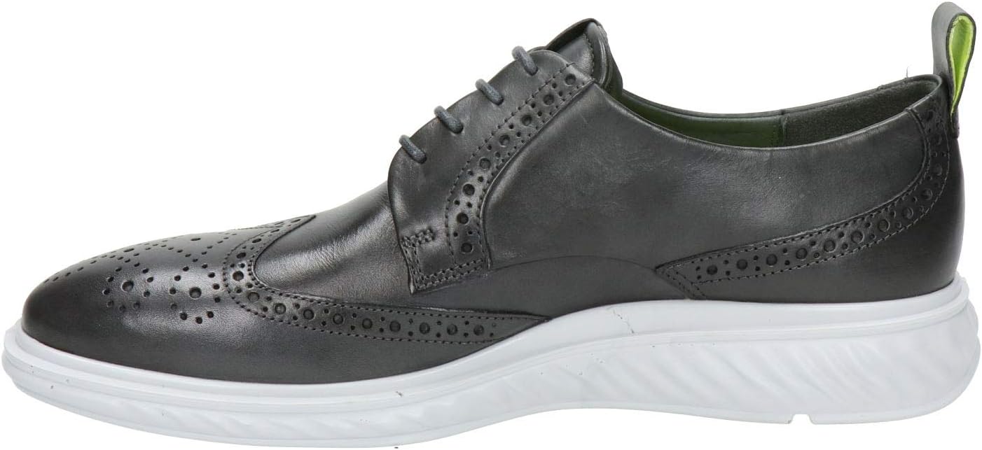 Ecco Men's ST.1 Hybrid Lite Brogue Shoe, Magnet, 46 M EU (12-12.5 US)