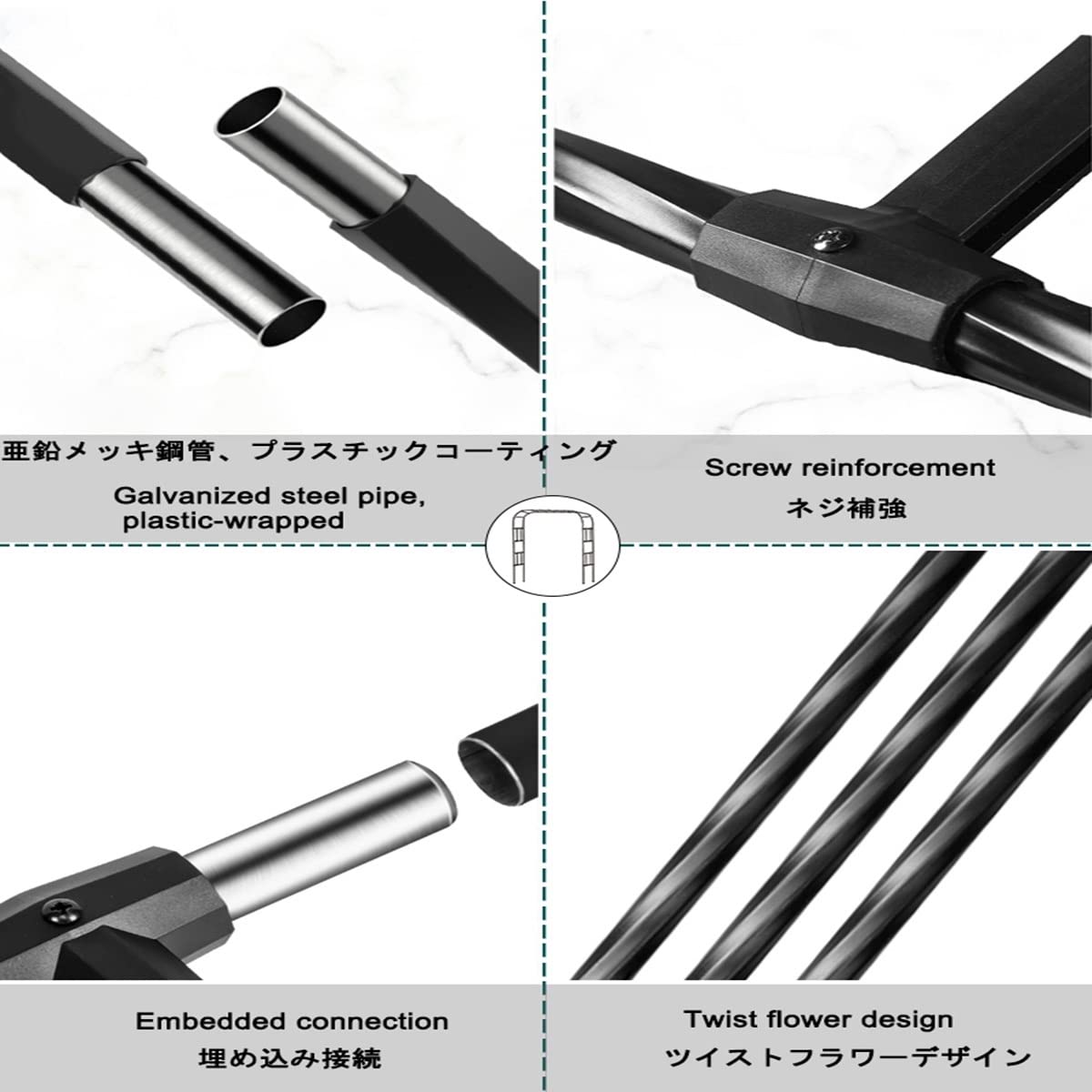 Amazon.co.jp: ガーデンアーチ バラアーチ フラワーアーチ 高さ240×幅