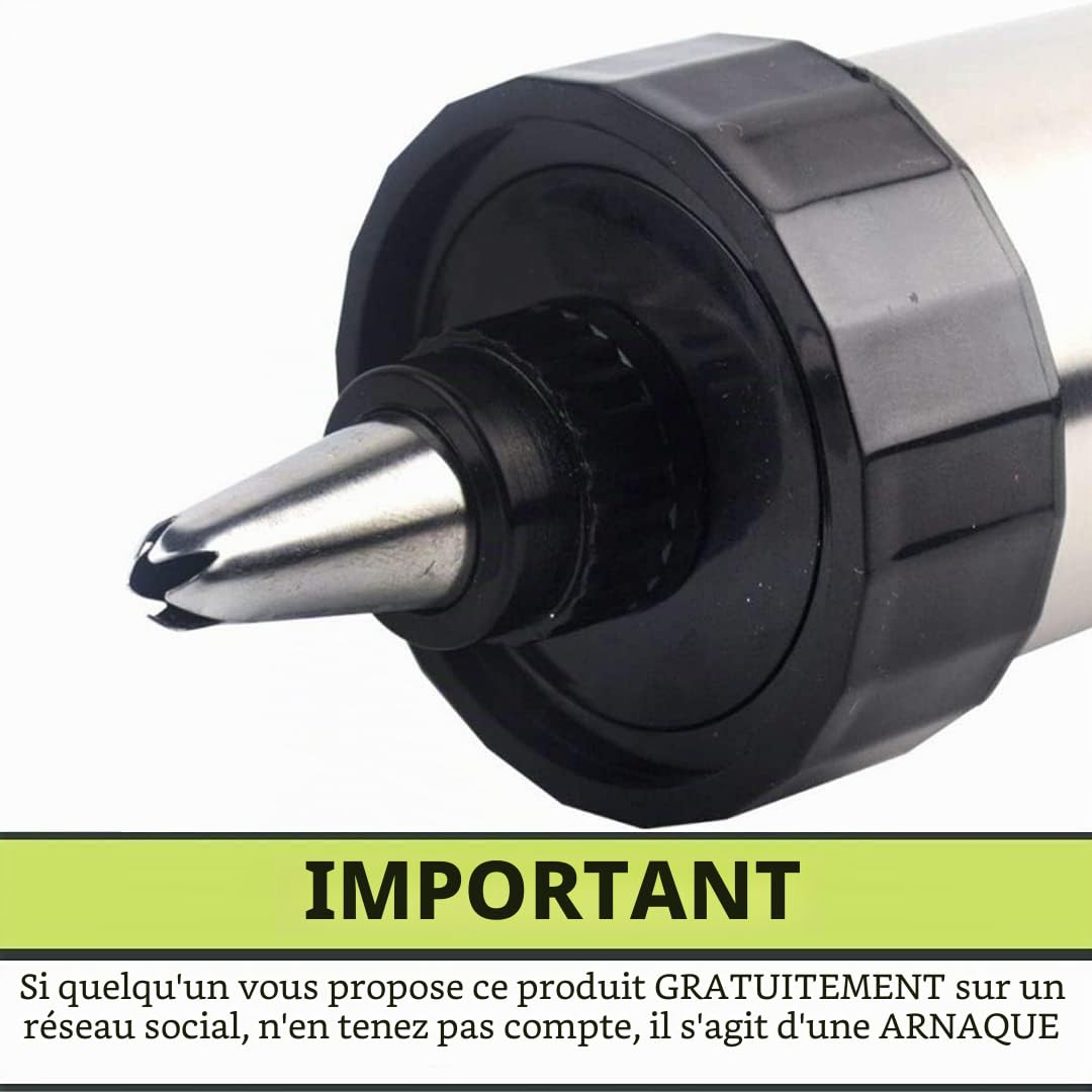 Churreras domestiques - Churrera professionnelle pour churros et matraques - Machine à biscuits et desserts en acier inoxydable