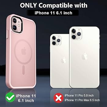 Amazon.com: MOCCA Strong Magnetic for iPhone 11 Case,[Compatible