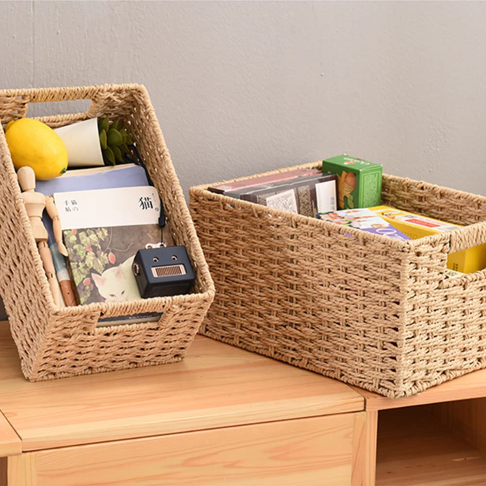 Amazon.co.jp: 収納かご バスケット 卓上収納 収納バスケット おしゃれ