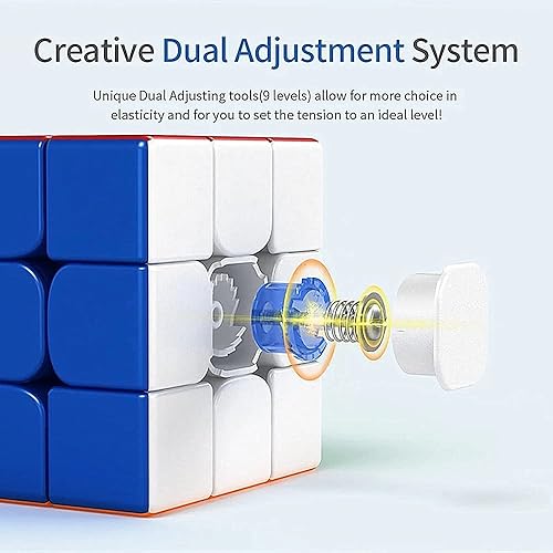 Miniatura 5 de LiangCuber Moyu RS3M 2020 Speed Cube magnético 3x3 Magic Cube sin adhesivo RS3 M 3x3x3 Puzzle Cube